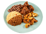 Large Half & Half Rice Meal (Meat)